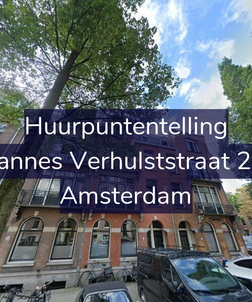 Foto gevel Huurpuntentelling voor Johannes Verhulststraat 27-2, Amsterdam
