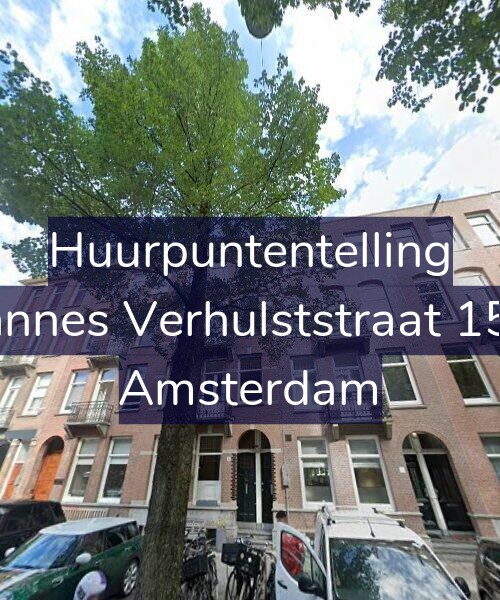 Foto gevel Huurpuntentelling voor Johannes Verhulststraat 152-2, Amsterdam