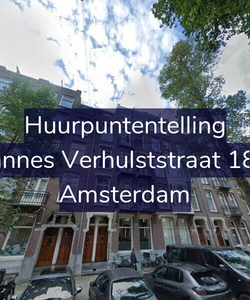 Foto gevel Huurpuntentelling voor Johannes Verhulststraat 181-3, Amsterdam