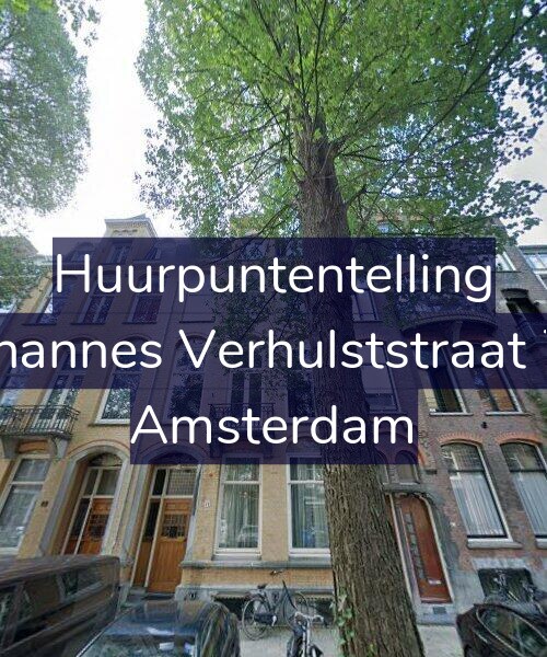 Foto gevel Huurpuntentelling voor Johannes Verhulststraat 71, Amsterdam