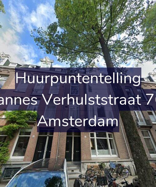 Foto gevel Huurpuntentelling voor Johannes Verhulststraat 76-H, Amsterdam