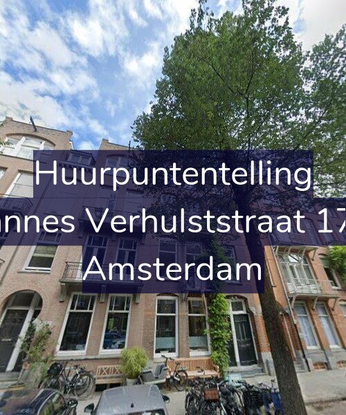 Foto gevel Huurpuntentelling voor Johannes Verhulststraat 178-3, Amsterdam