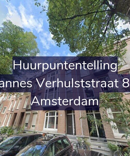 Foto gevel Huurpuntentelling voor Johannes Verhulststraat 82-2, Amsterdam