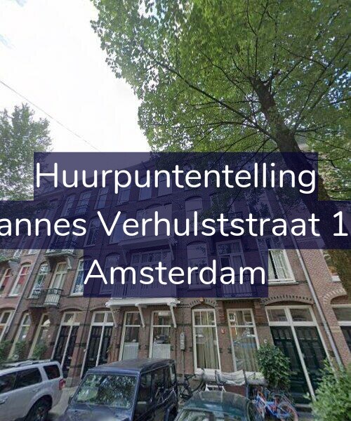 Foto gevel Huurpuntentelling voor Johannes Verhulststraat 11-3, Amsterdam