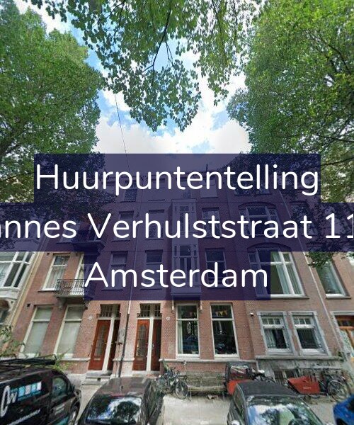 Foto gevel Huurpuntentelling voor Johannes Verhulststraat 118-2, Amsterdam