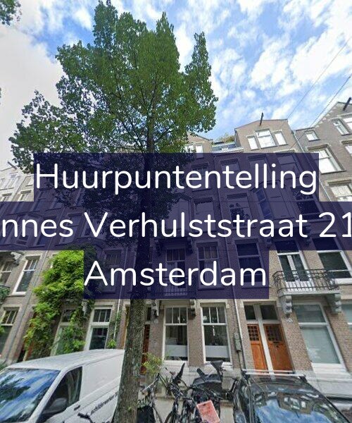 Foto gevel Huurpuntentelling voor Johannes Verhulststraat 212-H, Amsterdam