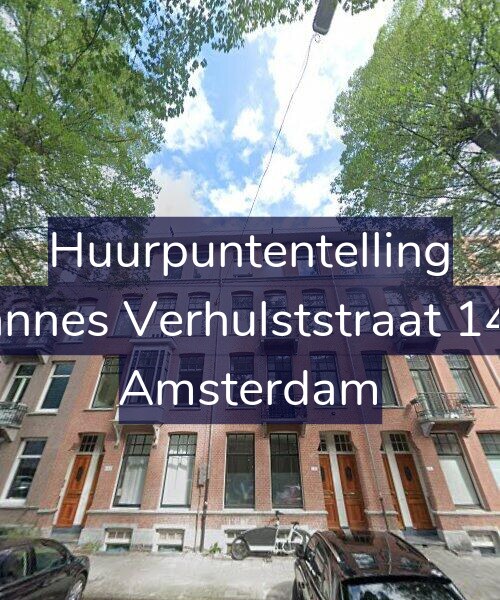 Foto gevel Huurpuntentelling voor Johannes Verhulststraat 140-2, Amsterdam