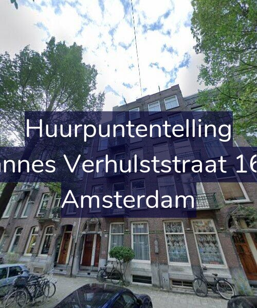 Foto gevel Huurpuntentelling voor Johannes Verhulststraat 169-2, Amsterdam