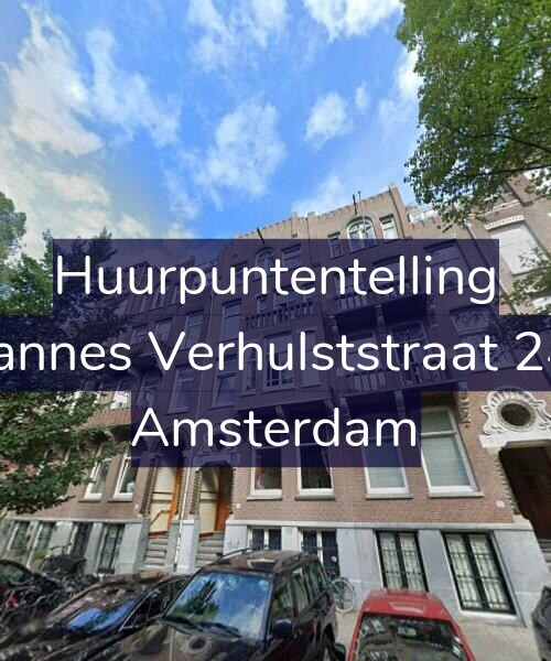 Foto gevel Huurpuntentelling voor Johannes Verhulststraat 24-H, Amsterdam