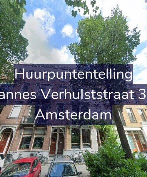 Foto gevel Huurpuntentelling voor Johannes Verhulststraat 36-3, Amsterdam