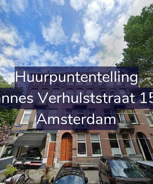 Foto gevel Huurpuntentelling voor Johannes Verhulststraat 154-3, Amsterdam