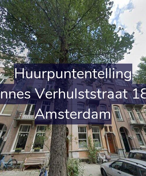 Foto gevel Huurpuntentelling voor Johannes Verhulststraat 184-H, Amsterdam