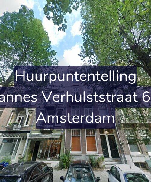 Foto gevel Huurpuntentelling voor Johannes Verhulststraat 68-2, Amsterdam