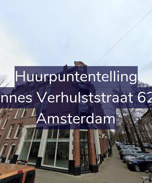 Foto gevel Huurpuntentelling voor Johannes Verhulststraat 62-3V, Amsterdam