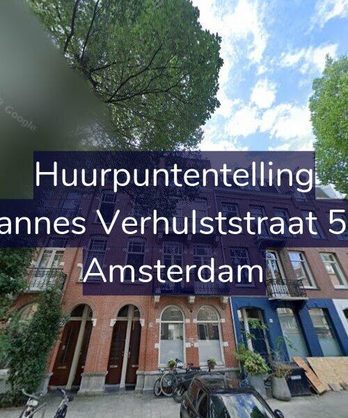 Foto gevel Huurpuntentelling voor Johannes Verhulststraat 59-3, Amsterdam