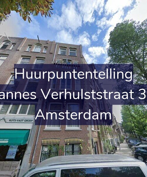 Foto gevel Huurpuntentelling voor Johannes Verhulststraat 30-1, Amsterdam