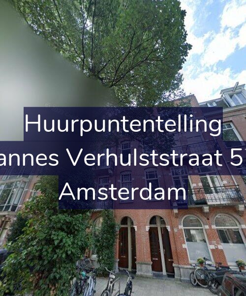 Foto gevel Huurpuntentelling voor Johannes Verhulststraat 57-H, Amsterdam