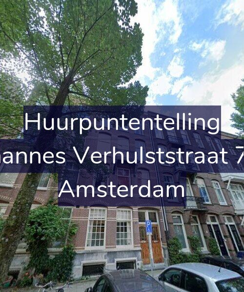 Foto gevel Huurpuntentelling voor Johannes Verhulststraat 7-H, Amsterdam