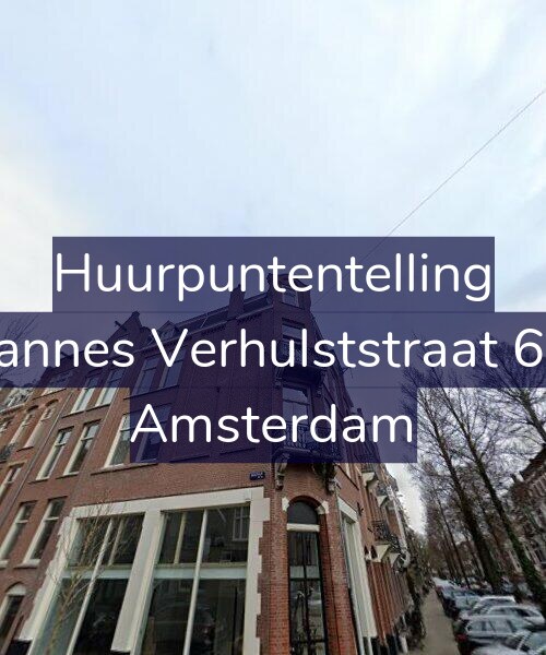 Foto gevel Huurpuntentelling voor Johannes Verhulststraat 62-2, Amsterdam