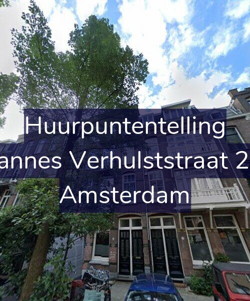 Foto gevel Huurpuntentelling voor Johannes Verhulststraat 21-2, Amsterdam