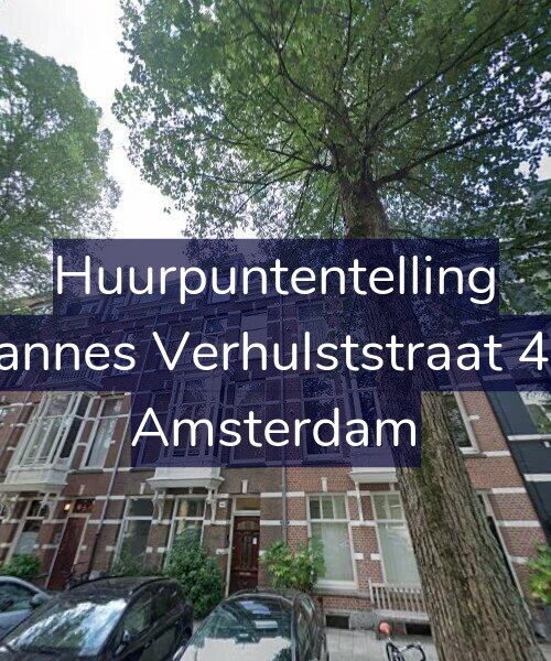 Foto gevel Huurpuntentelling voor Johannes Verhulststraat 41-1, Amsterdam