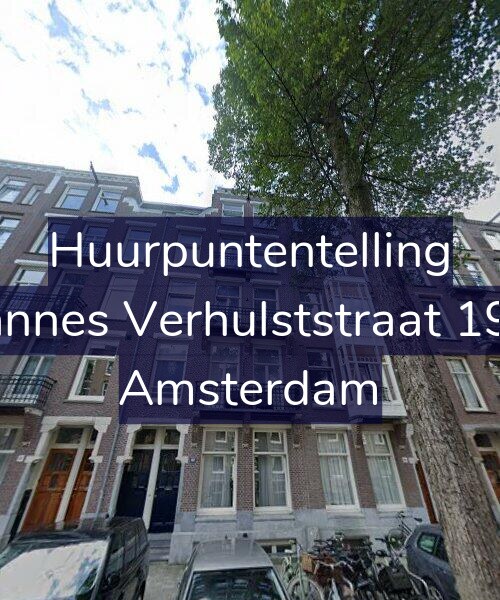 Foto gevel Huurpuntentelling voor Johannes Verhulststraat 193-2, Amsterdam