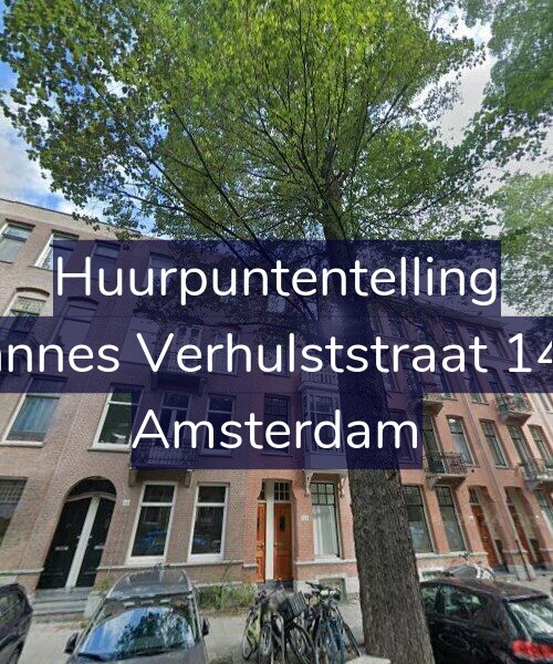 Foto gevel Huurpuntentelling voor Johannes Verhulststraat 142-1, Amsterdam