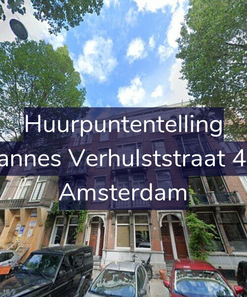 Foto gevel Huurpuntentelling voor Johannes Verhulststraat 42-2, Amsterdam