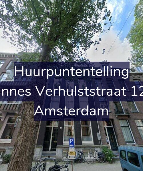 Foto gevel Huurpuntentelling voor Johannes Verhulststraat 123-2, Amsterdam