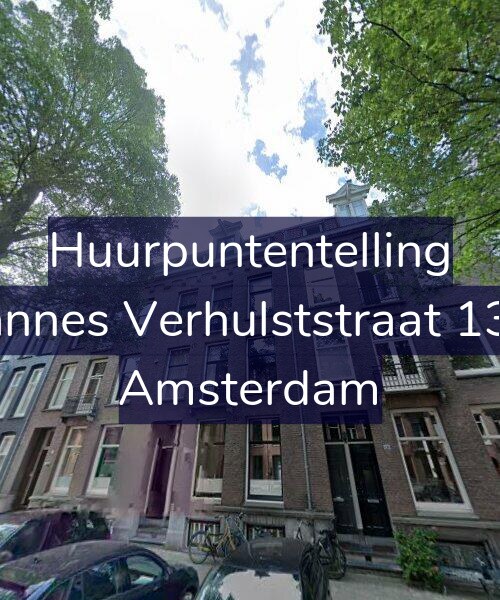 Foto gevel Huurpuntentelling voor Johannes Verhulststraat 137-2, Amsterdam