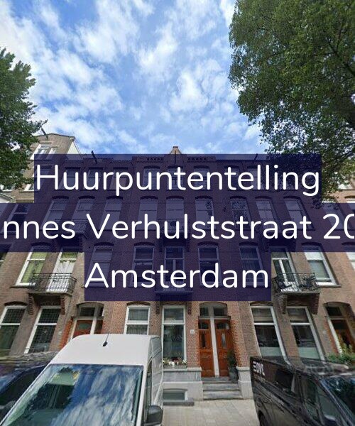 Foto gevel Huurpuntentelling voor Johannes Verhulststraat 202-C, Amsterdam