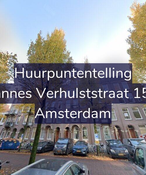Foto gevel Huurpuntentelling voor Johannes Verhulststraat 157-2, Amsterdam