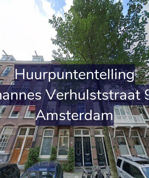 Foto gevel Huurpuntentelling voor Johannes Verhulststraat 9-2, Amsterdam