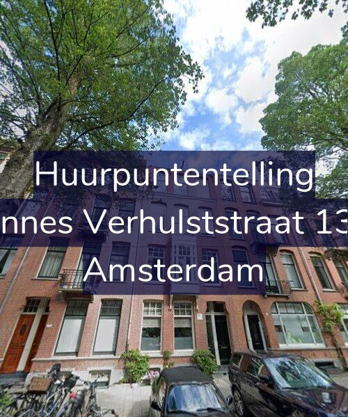 Foto gevel Huurpuntentelling voor Johannes Verhulststraat 136-H, Amsterdam
