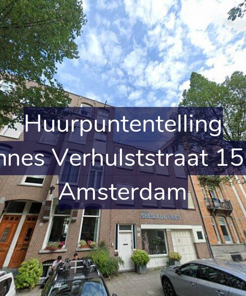 Foto gevel Huurpuntentelling voor Johannes Verhulststraat 156-A1, Amsterdam