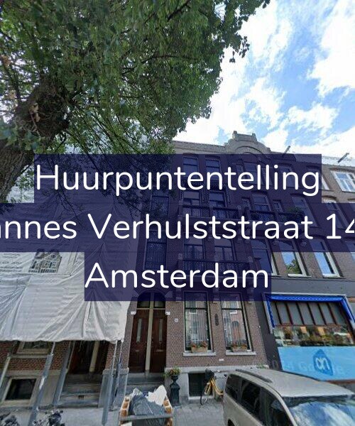 Foto gevel Huurpuntentelling voor Johannes Verhulststraat 145-2, Amsterdam