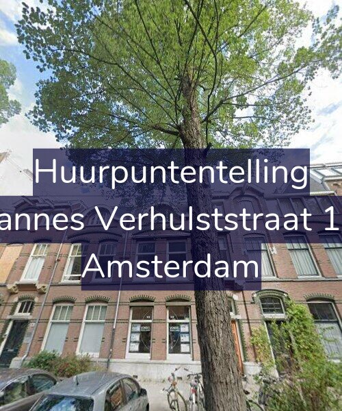 Foto gevel Huurpuntentelling voor Johannes Verhulststraat 14-2, Amsterdam