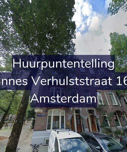 Foto gevel Huurpuntentelling voor Johannes Verhulststraat 163-2, Amsterdam