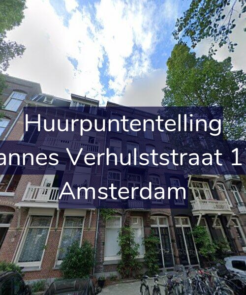 Foto gevel Huurpuntentelling voor Johannes Verhulststraat 17-H, Amsterdam