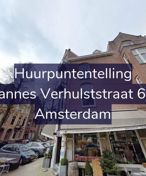 Foto gevel Huurpuntentelling voor Johannes Verhulststraat 64-1, Amsterdam
