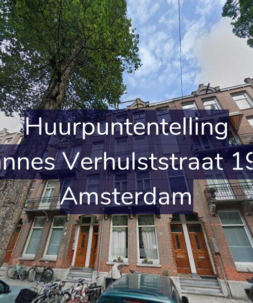 Foto gevel Huurpuntentelling voor Johannes Verhulststraat 192-2, Amsterdam
