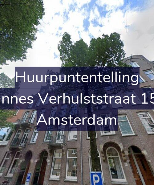 Foto gevel Huurpuntentelling voor Johannes Verhulststraat 153-2, Amsterdam