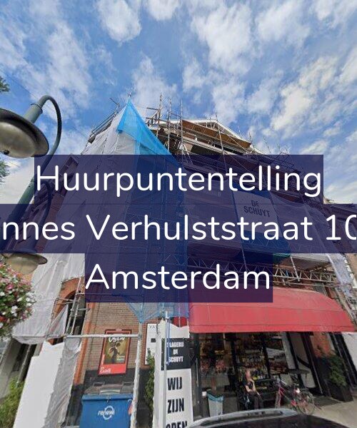 Foto gevel Huurpuntentelling voor Johannes Verhulststraat 108-A, Amsterdam