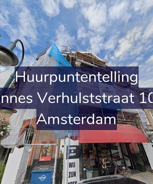 Foto gevel Huurpuntentelling voor Johannes Verhulststraat 108-B, Amsterdam