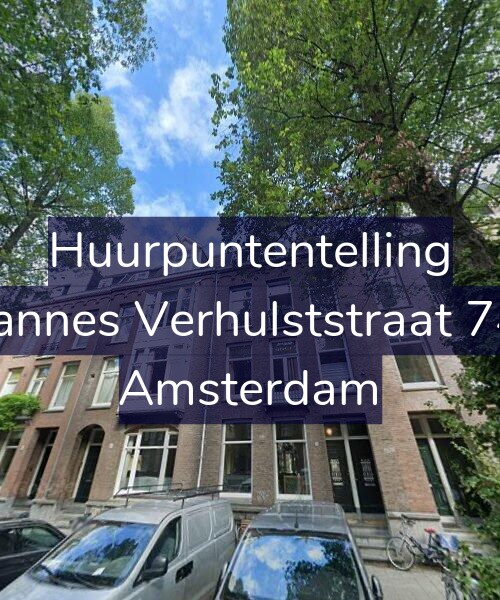 Foto gevel Huurpuntentelling voor Johannes Verhulststraat 74-H, Amsterdam