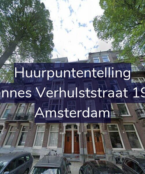 Foto gevel Huurpuntentelling voor Johannes Verhulststraat 195-2, Amsterdam