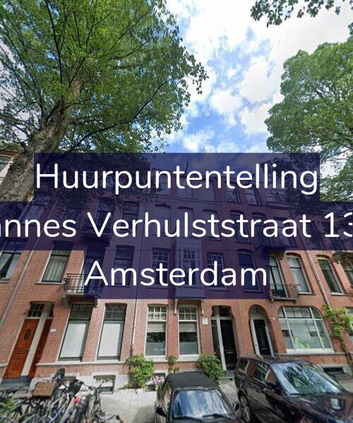 Foto gevel Huurpuntentelling voor Johannes Verhulststraat 136-2, Amsterdam