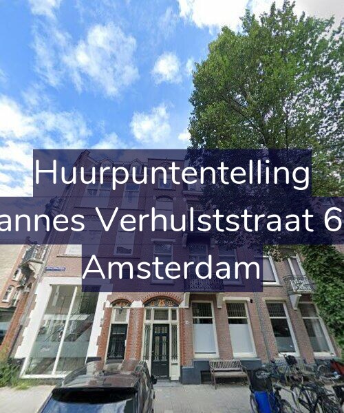 Foto gevel Huurpuntentelling voor Johannes Verhulststraat 60-2, Amsterdam