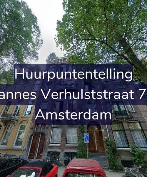 Foto gevel Huurpuntentelling voor Johannes Verhulststraat 73-2, Amsterdam
