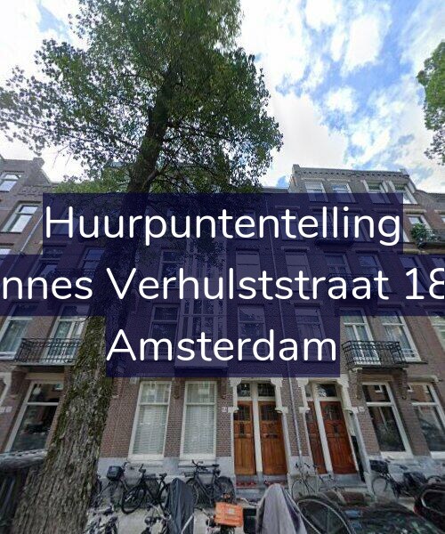 Foto gevel Huurpuntentelling voor Johannes Verhulststraat 183-H, Amsterdam